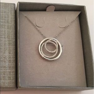 zales sterling silver diamond accent necklace